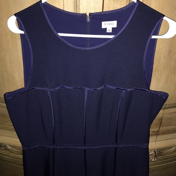 Cremieux navy dress - Picture 2 of 4